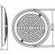 Swimming pool main drain cover water return PVC accessories