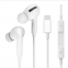 mobile phone 3.5mm type-c lightning jack wired earphone earpod hand free earbuds Auriculares headset for apple earphone