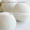 7cm 6-pack cotton bag organic 100% New Zealans pure wool dryer balls