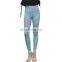 TWOTWINSTYLE Casual Hit Color High Waist Slim Women Pants Summer Fashion New Clothing