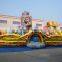 Giant Robot Inflatable jump and slide bouncer ,Inflatable Large Slide For Commercial Event