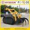 Multifunction mini skid loader, mini digger for garden