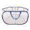 foldable double colors high quality laundry hamper/ collapsible storage basket/pop up laundry basket