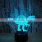 Dinosaur 3d Lamp 7 Color Led Night Lamps For Kids Touch Led Usb Table Lamp Baby Sleeping Nightlight