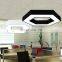 Modern Hanging Light With Hexagon Shade Office Pendant Light Fixture for Home Decor