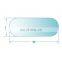 6mm 8mm oval tempered glass countertop modern design coffee table top