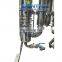 SS304 heating jacketed 90 deg elbow Jacketed Tee sanitary tube fitting with jacket