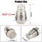 Carest M20*1.5 Stainless Steel Race Fuel Rail Plug Valve w/Seal O-ring for Chevy GMC 6.6L Dodge 6.7L