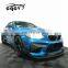 Hight quality carbon fiber body kit in CQCV style for BMW M2 front lip rear lip side skirts fender wing spoiler with accessories