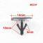 B0219 Car Panel Trim Fastener Car Engine Cover Sealing Plastic Rivet Hood Insulation Moulding Retainers Clip