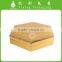 High evaluation offset hexagon PU leather box for perfume