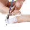 3Cm *100Cm Adhesive Silk Nail Art Dot Tools Protector Wrap Reinforce Tool Box For Nail Art White Uv Gel Acrylic Nails
