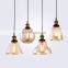 Best Selling Vintage Clear/Tinted Glass Pendant Light Indoor Loft Lamp