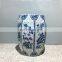 New style Chinese antique hand painted blue and white ceramic porcelain stool for decoration