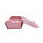 Book shaped pink cardboard boxes magnetic packing cardboard boxes