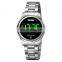 Luxury SKMEI 1737 LED Screen Stainless Steel Digital Watches Gold Touch Watch for Men Women