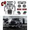 CH Front Bumper Support Car Front Bumper Rear Bumper Outlook Body Kit For Mercedes-Benz G Class W463 04-18 Old to New