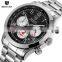 Benyar BY-5107M First Class Quality Luxury Stainless Steel Material Auto Date Chronograph Business Style Watch For Man