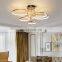 Gold White Modern LED Chandelier Lighting Decorative Ceiling Modern LED Lights For Living Room Bedroom