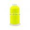 100% polyester glow in the dark thread luminous embroidery thread for logo label
