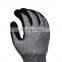 Sandy Nitrile Coated Anti Cut Safety Gloves Level 5 Cut Resistant Nitrile Dive Gloves For Spearfishing Lobster Hunting Gloves