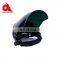 PP material solar powered half protection welding helmet