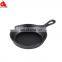 Small cast iron skillet Mini uncoated non-stick frying pan