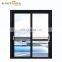 JYD polycarbonate Aluminum sliding door heat insulating aluminum alloy tempered  glass sliding doors