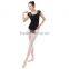New Sexy Lace Sleeve and Back Ballet Leotard and Soft Cotton Lycra Dance Performance Leotard