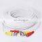Pre-made CCTV DVR Camera Recorder system Video Cable DC Power Security Surveillance BNC Cable