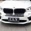 High Quality Car Bumper For BMW X5 F15 Upgrade X5M PP Material Body Kits Grille Side Skirt Wheel Arches Rear Diffuser With Tips