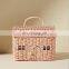 New Arrival Rattan Doll house Basket Bag For Kid Toy High Quality Wicker Basket for Home Organizing Wholesale Supplier