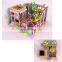 colorful kids toy mini indoor playground for sale and baby play center for cafe