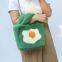 008 2023 new plush bag bucket bag artificial fur square bag women's handbag shoulder bag