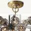 Modern Crystal Molecular Chandelier ceiling Lighting Fixture for Living Room Bedroom Dining Room kitchen island Foyer Lobby
