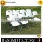 hot sale blow mold plastic folding wedding banquet foldable chair                        
                                                Quality Choice