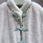 New Chinese Style Faux Mink Fur Coat, Mid-Length Jacket for Women, New Traditional Chinese Clothing