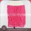 Hot Sale promotional women fashion elegant rose color beautiful flower embroidery Lace skirt