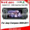 Wecaro WC-JC6235 Android 4.4.4 car dvd player for jeep compass 2009 2010 2011 with radio 3G wifi playstore