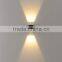 LED wall light die casting aluminium alloy up and down lighting IP54 waterproof