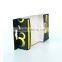 Square shape corrugated paper gift boxes with die-cut window