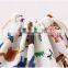 Cute Animal Zoo Pattern Folding Canvas Laundry Bag Laundry Pouch