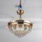 4 Lights Flower Lampshade Ceiling Fan Chinese Manufacturer