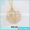 bulk buy from china dubai gold jewelry set gold crystal necklace