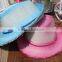 paper straw fedora beach child hat kids straw hat