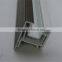 ASA Brown Co-extruded 92mm sliding upvc window profile with GB8814 standard