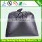 black plastic garbage bag / trash bag can liner /opaque garbage bag