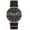 High quality thin leather japan movt quartz stainless fashion wrist watch