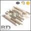 China zero water absorption glass material easy-clean mosaic glass tile