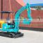 Mini excavator rubber track used ,Rubber crawler track, 2.2 ton mini hydraulci excavator with blade,hydraulic hammer optional